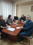 Рабочая встреча в администрации г. Шелехова
