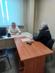 Прием граждан сотрудником Госюрбюро по Иркутской области в  п. Мегет